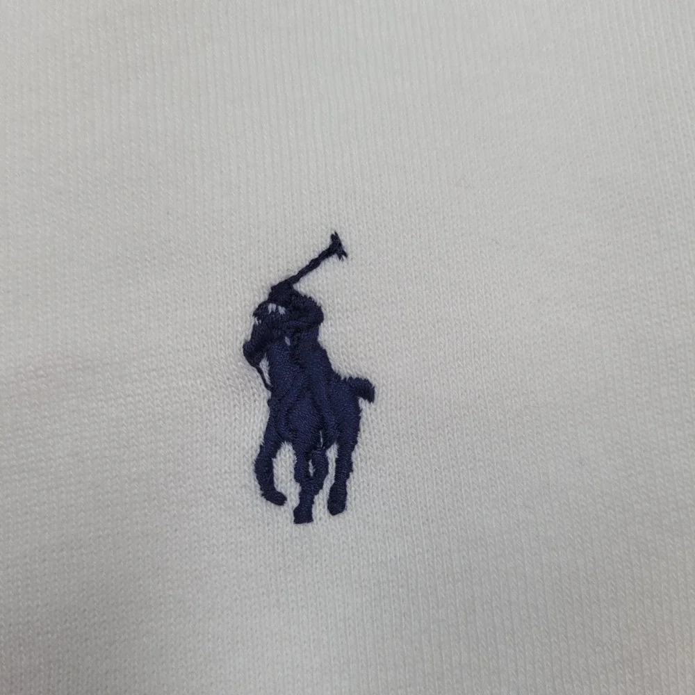 Polo Ralph Lauren Mens XXL White Crewneck Sweatshirt NWT 1274385